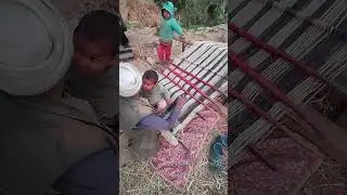 Village People Making Wool Mat | Handmade Sheep Wool Mat Craft