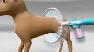 PET DOG CAT SHOWER TOOL 360 WASHING