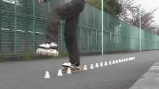 Come spring !  (Inlineskating ,Freestyle slalom movie )