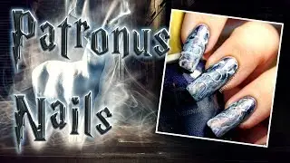 Harry Potter - Patronus Nail Art