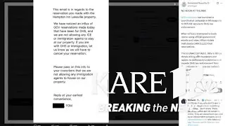 Minnesota hotel apologizing after canceling room for immigration agents