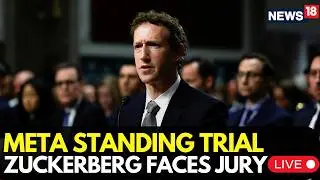 WATCH LIVE NOW: Meta CEO Mark Zuckerberg Faces Jury in Landmark Trial | Facebook | Social Media