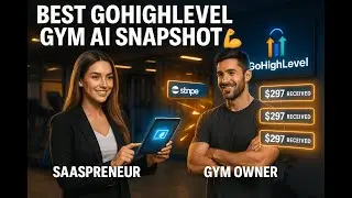 The Ultimate GoHighLevel GYM/Fitness SNAPSHOT- Funnels,Websites, Workflows,AI Agents- AI Enabled