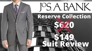 Обзор доступного костюма | Костюм Jos A Bank Reserve Collection Tailored Fit