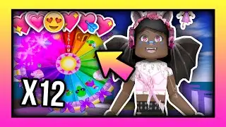 SPINNING THE WHEEL FOR 12 DAYS! 👑| Royale High Roblox 💖