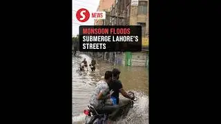 Monsoon floods submerge Lahore's streets as rains claim four lives in 24 hours