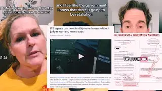 ICE Agents are Encouraged to Forcibly Enter Homes Without Judge's Warrant!?