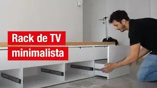 Proyecto mueble: Rack de TV minimalista | Easy Argentina