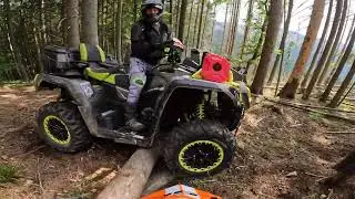 Hard day for my friend ( hancsarika - bukfenc ) 2025/06 Can am outlander xxc 1000R, please subscribe