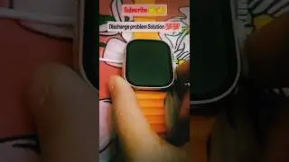 T900 ultra smartwatch not charging & not working 😭 Smartwatch Discharge problem Solution 💯 #shorts