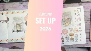 A5 Plans February 2026 Monthly Setup