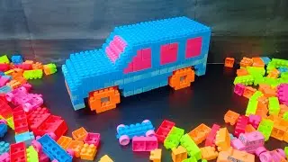 Satisfying DIY Lego Car | Lego Building Blocks Videos #buildingblockstoys #lego SOJIB TOYS 