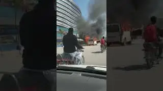 😱😱O.M.G blast in van  #Rawalpindi #islamabad #shorts #latest video #gigamall