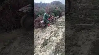 Slippery path Ktm 250