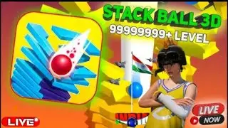 Stack Ball Live Part 92 !  #live #stackballlive #shortslive