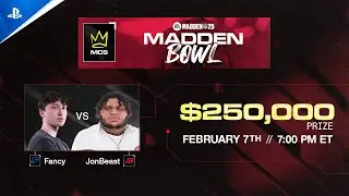 Madden Bowl Final | PlayStation Esports