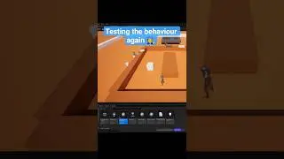 Testing the characters behavior #cookinggame #gaming #gamedevelopment #indiedev #indiegames #devlog