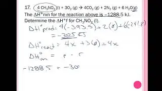 6.5 Standard Enthalpy