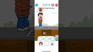 Help him to get the key 😍 Emoji Story: Tricky Puzzles | Level 42 |