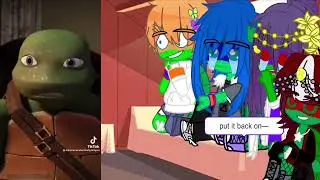 TMNT react to Leonardo (3/4)