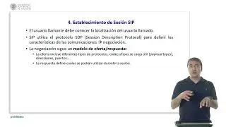Establecimiento de sesión en el protocolo SIP |  | UPV