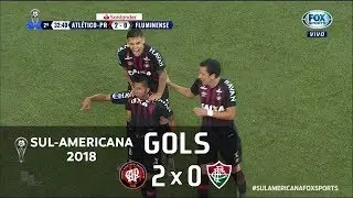 Atlético Paranaense 2 x 0 Fluminense - Semifinal Sul-Americana 2018