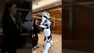 Office Reception Gets a ROBOT Takeover! | #AI #Robotics #YouTubeShorts