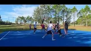 Basketball at DPC PARK #1 1/11/2026 continuing first game 