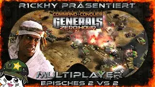 2v2 Multiplayer Sve, R1 VS DaC, Mis 📢 Command & Conquer Generals Zero Hour Deutsch #85