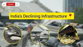 India's Bad Infrastructure 📍