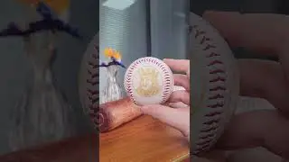 #diy #personalized #baseball as #childrensday gift with #crealityfalcon2pro 60W! #falcon#falconlaser
