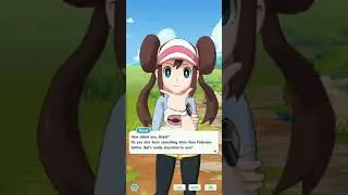 Pokemon masters EX trainer Lodge: A Special Day with Rosa: Part 1