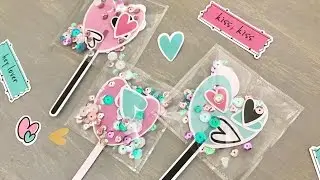 Papercakes Love Bites  Lollipop Shakers full process tutorial