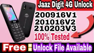Jazz Digit 4G V1,V2 And V3 Unlock CM2, Avenger/How To Network Unlock v1,v2,v3 CM2 file download 100%
