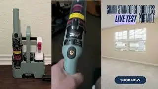 Shark StainForce HX101 Review & Live Demo | Cordless Spot, Stain & Odor Remover for Carpets