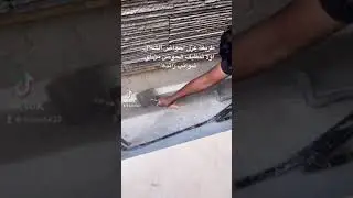 مراحل عمل شلال جداري متدرج بدون مصبات مع النوافير
