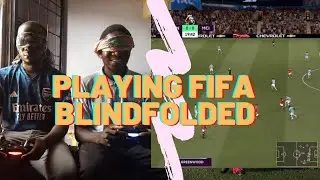 Blindfolded FIFA 21 Gameplay . #fifa #fifa22 #fifa21