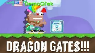 Growtopia | Mass Producing Dragon Gates Part 1 ( PROFIT?!?! )