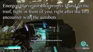 Transformers Fall of Cybertron - Chapter 6 All Audio Logs and Blueprints Guide