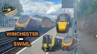 Trains at Winchester | SWML | 28/07/25 ( @trainspotter04 )