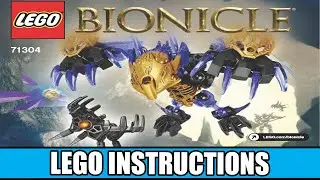 LEGO 71304 Instructions - Elemental Creatures - Terak - Creature of Earth - Bionicle