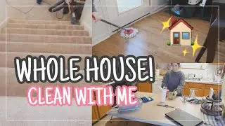 WHOLE HOUSE CLEAN WITH ME | SPEED CLEAN 2020 | BEFORE WEEKEND CLEANING MOTIVATION