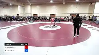 65 Kg Rnd Of 64 - Kaden Jennings, Legends Of Gold Las Vegas Vs Korey Kemper, TWC-Arizona Wrestling