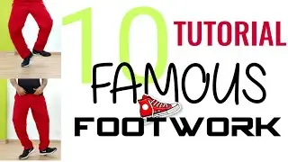 LEARN EASY DANCE FOOTWORK I FAMOUS FOOTWORK l DANCE TUTORIAL