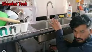 How To Install Kitchen Sink Mixer Tap| kitchen Sink Mixer Tap Installation | Change Sink Mixer