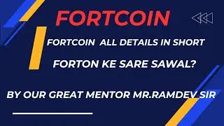 Fortcoin Kase Jyda Se Jyda Milega Apko | Fortcoin Full Details @forton