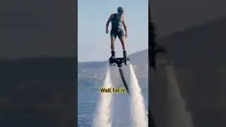 Amazing Water Jet Pack salto! #amazing #jetpack #soflotelevision #soflo #soflolife