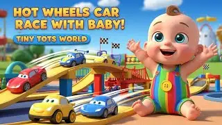 Hot Wheels Car Race 🎵 Baby Racing Adventure