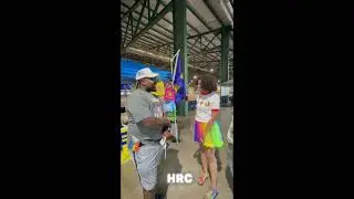 Murfreesboro Pride speaking with some HRC volunteers and fighting the good fight for human rights.