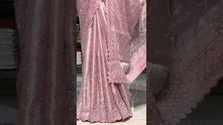 Order.8630954375 ☎️ Free Delivery 🚚 Wow Baby Pink Fancy Resham Work Saree #shorts #shortsfeed